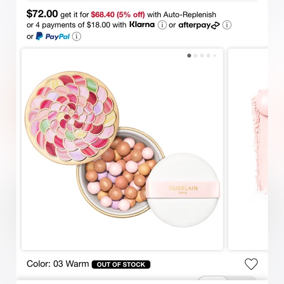 Guerlain Meteorites setting powder pearls shade 3 medium - Picture 2 of 4